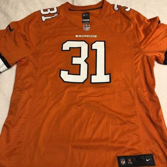 NWT Nike Denver Broncos Justin Simmons Color Rush Jersey Sz XL - Picture 1 of 4